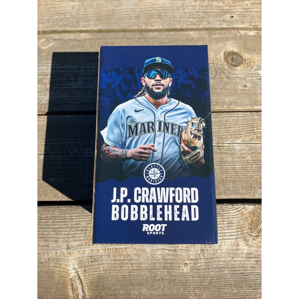 J.P. Crawford Seattle Mariners Bobblehead Root Sports